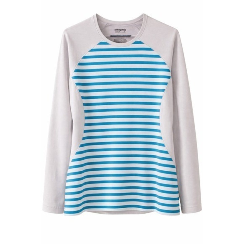 Patagonia Capilene 3 Midweight Base Layer Blue Stripe‎ Women’s M